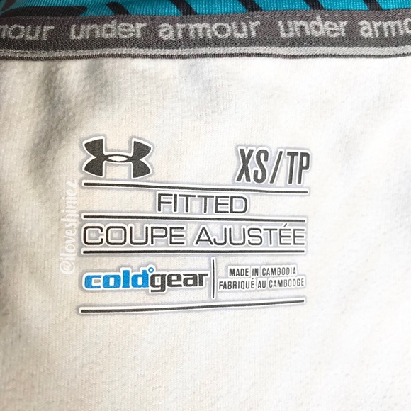 •Under Armour• Cold Gear Running Shirt XS - Picture 8 of 8